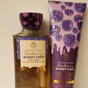 Blueberry Bundt Cake Body Cream & Body Wash